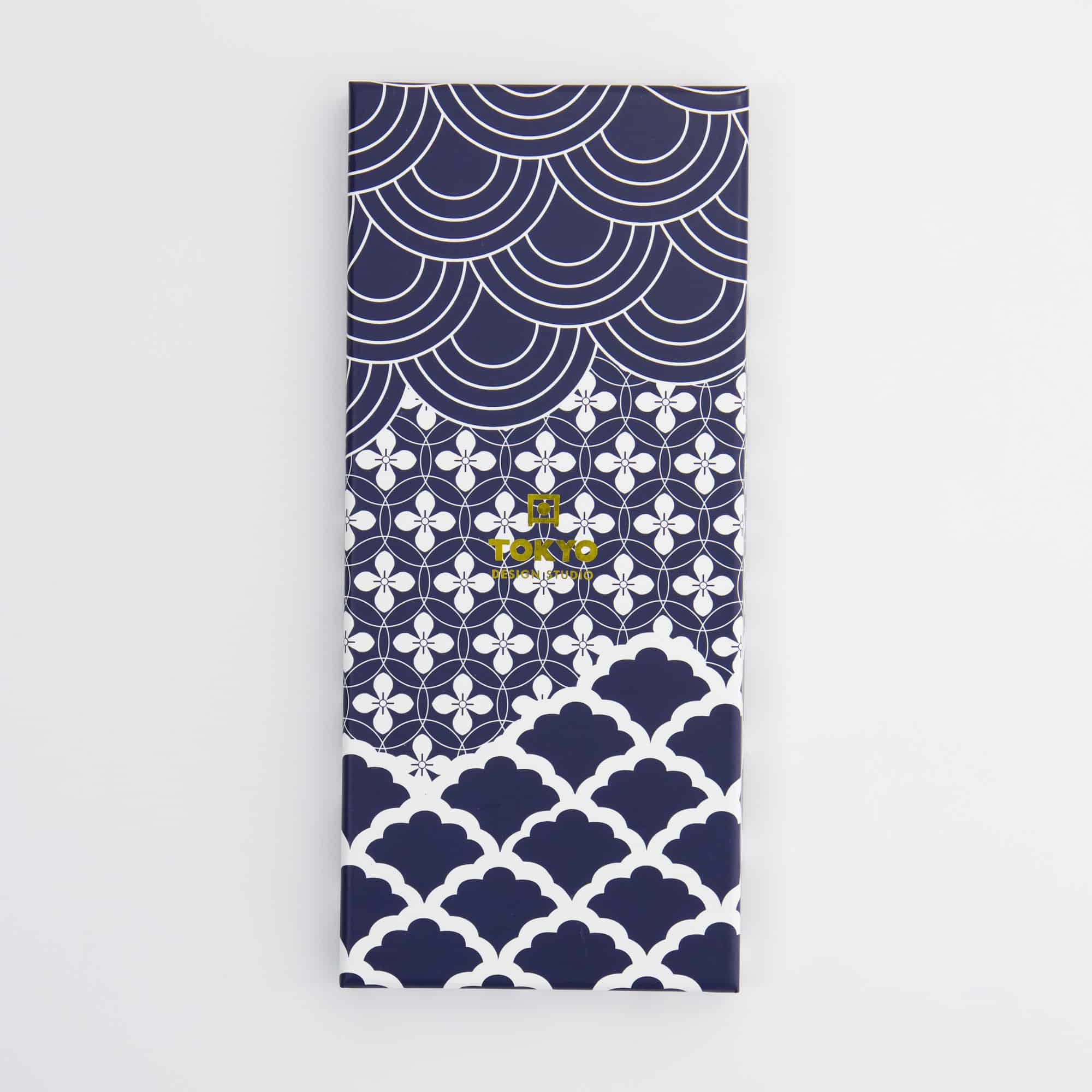 Tokyo Design Studio - Essstäbchen Geschenkset - Blue Wave - fünfteilig – Bild 4