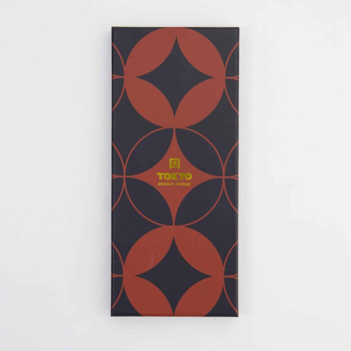 Tokyo Design Studio – Essstäbchen Geschenkset – Fünfteilig – Rot Schwarz – Bild 4