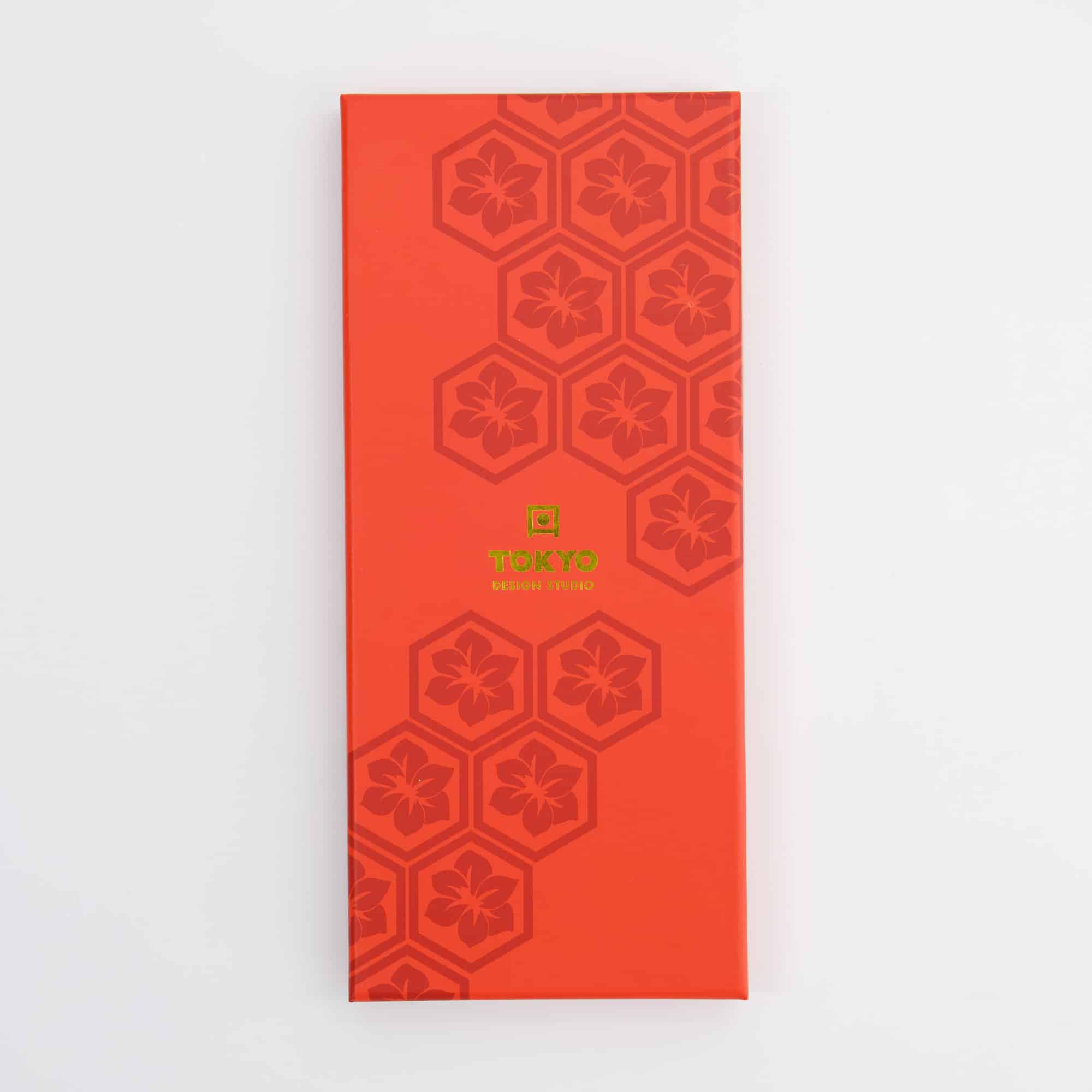 Tokyo Design Studio – Essstäbchen Geschenkset – Fünfteilig – Red Leaf – Bild 4
