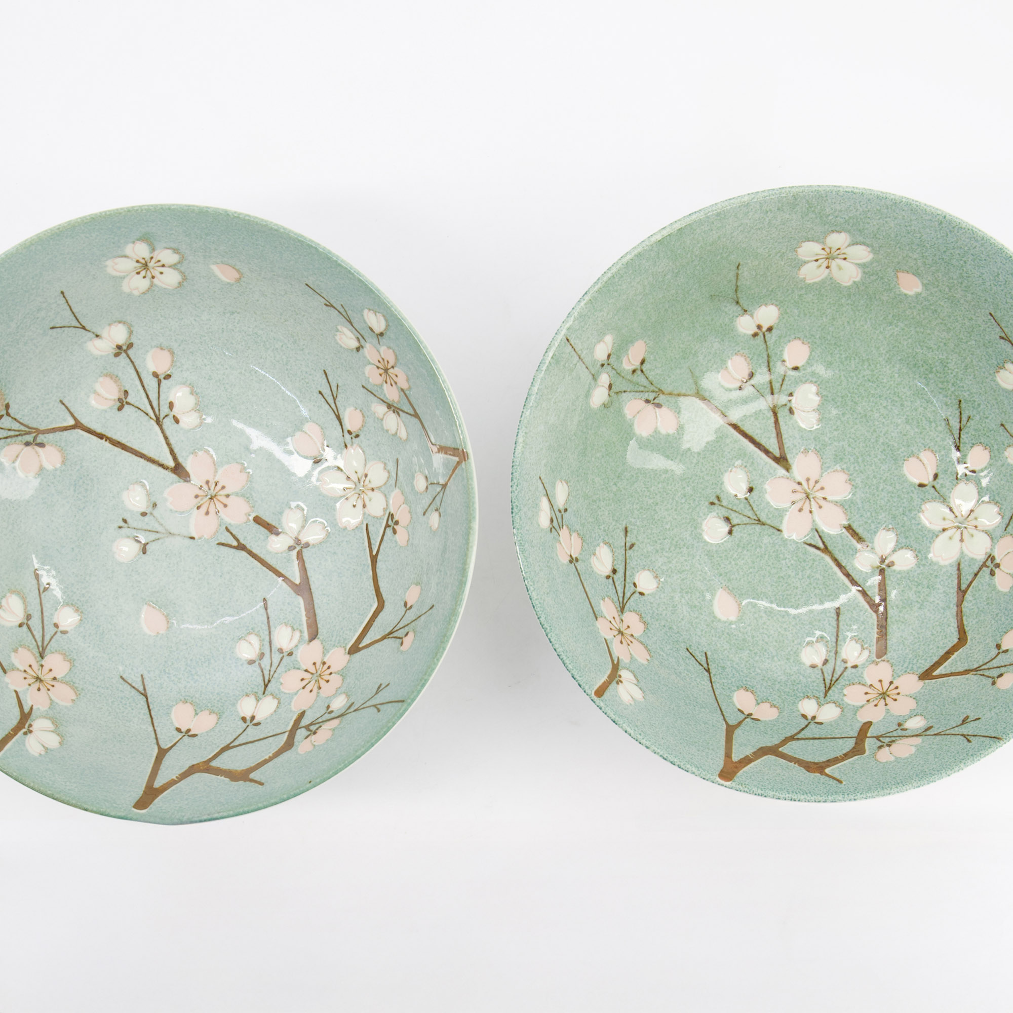 Tokyo Design Studio - Fujisakura - Tayo Schüssel Geschenkset 2 Stück mit Essstäbchen - 15,2x6,7cm - 500ml - Grün – Bild 5