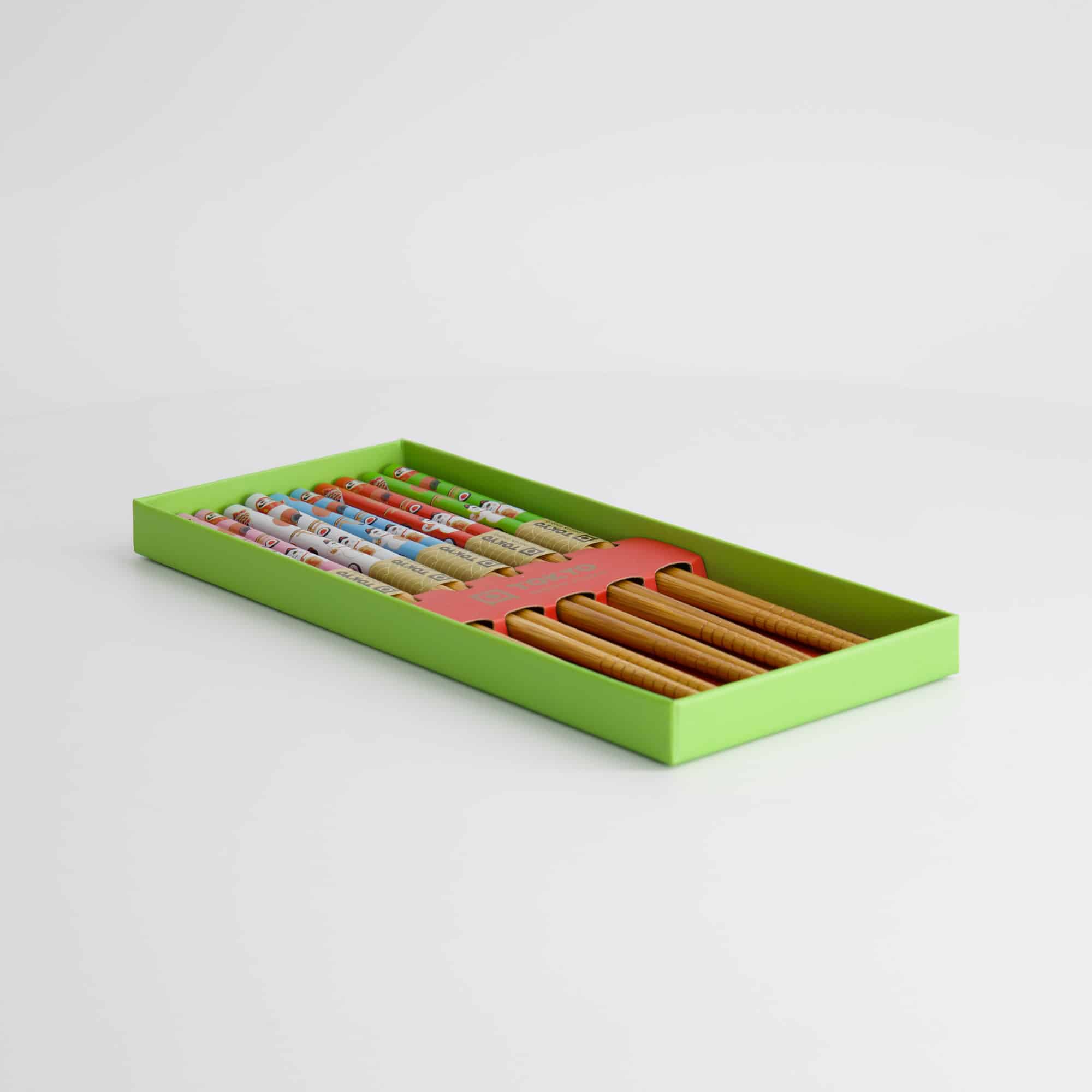 Tokyo Design Studio – Essstäbchen Geschenkset – 5er Set – Lucky Cat – Bild 4