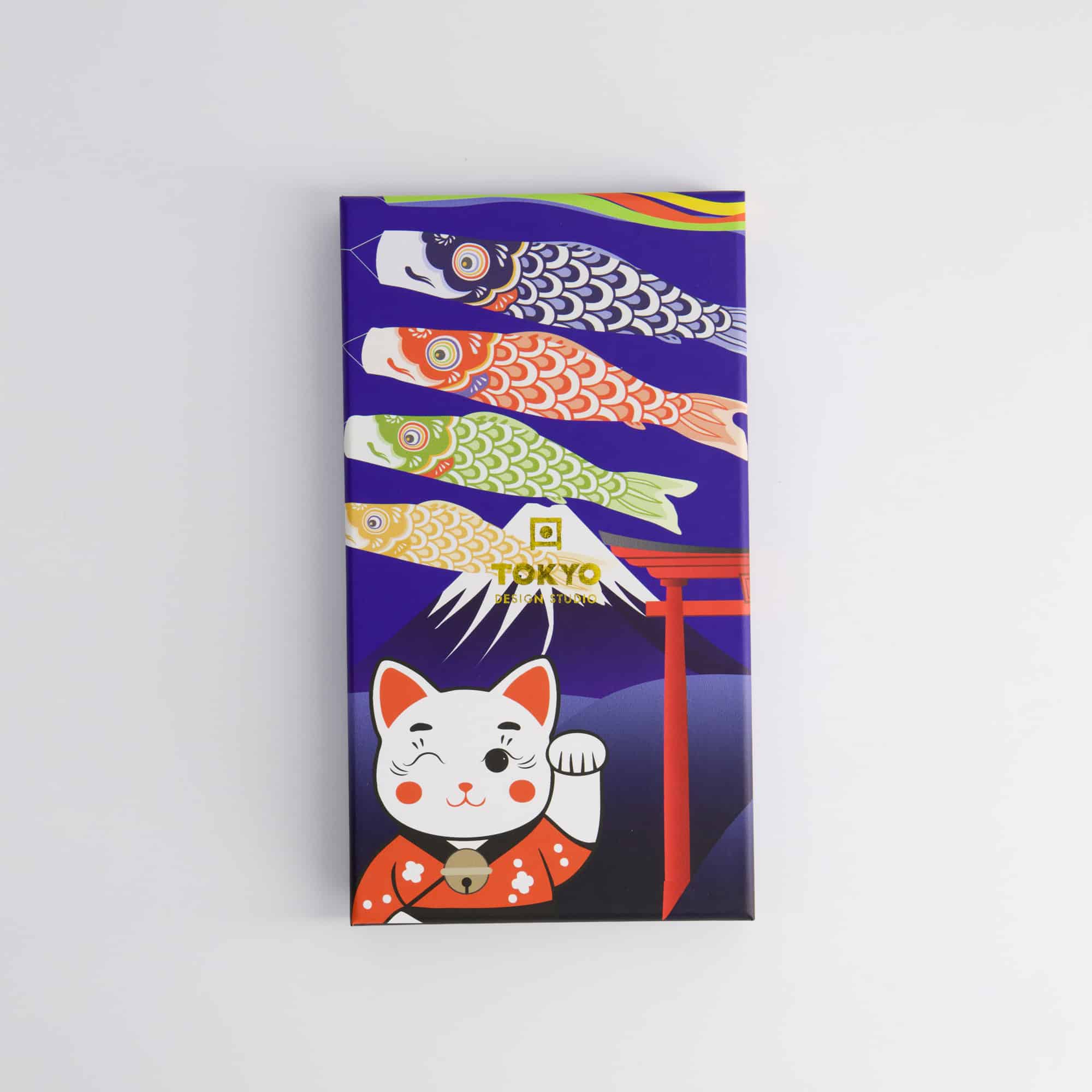 Tokyo Design Studio - Kinder Essstäbchen Geschenkset/5 - Lucky Cats & Koinobori – Bild 4