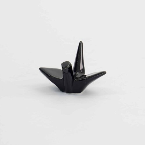 Tokyo Design Studio – Chopsticks Rest - Crane Black