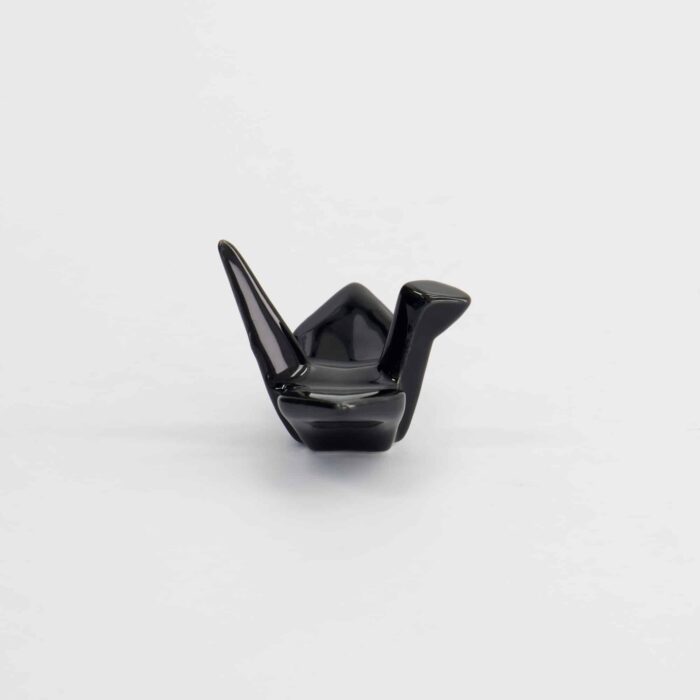 Tokyo Design Studio – Essstäbchenhalter - Kranich Schwarz – Bild 2