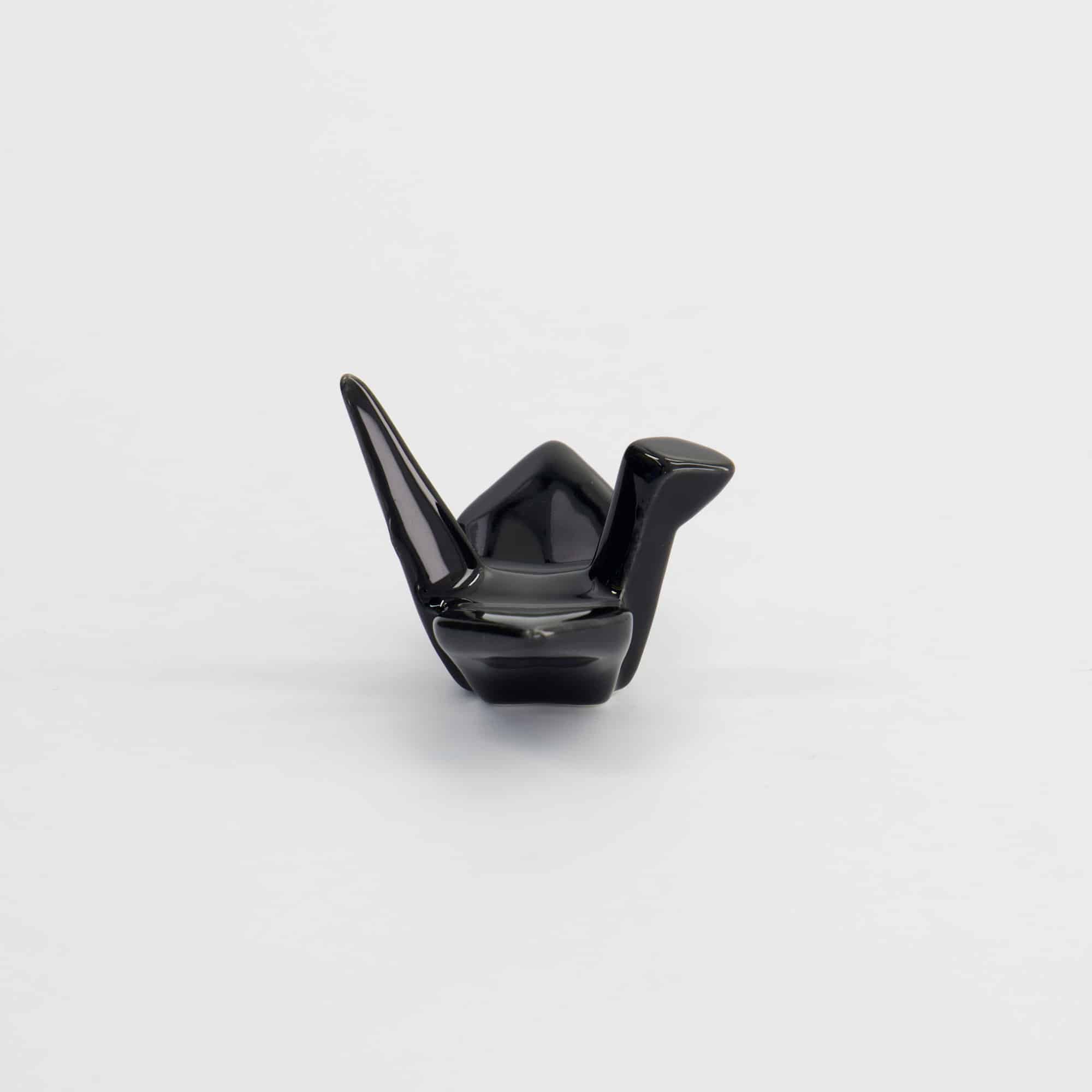 Tokyo Design Studio – Essstäbchenhalter - Kranich Schwarz – Bild 2