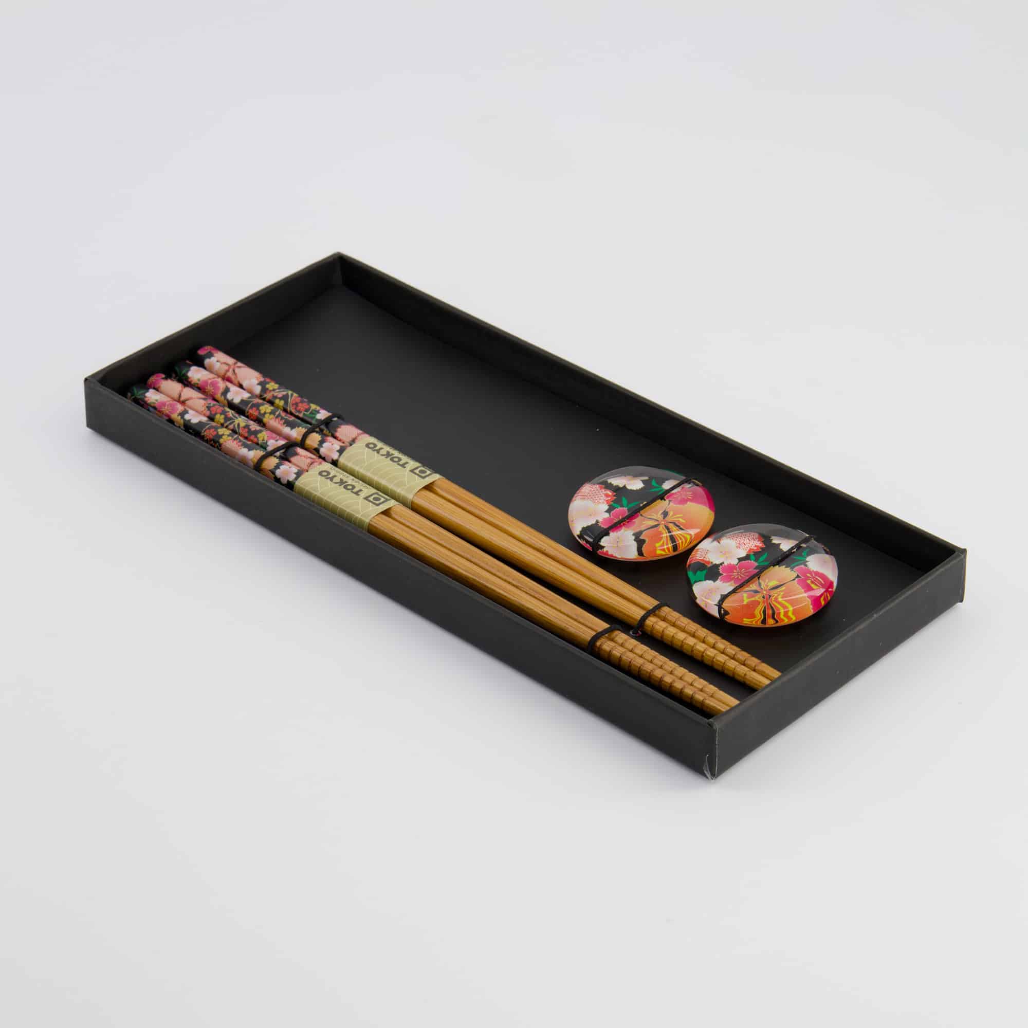 Tokyo Design Studio - Essstäbchen Geschenkset - Flowers - vierteilig – Bild 5