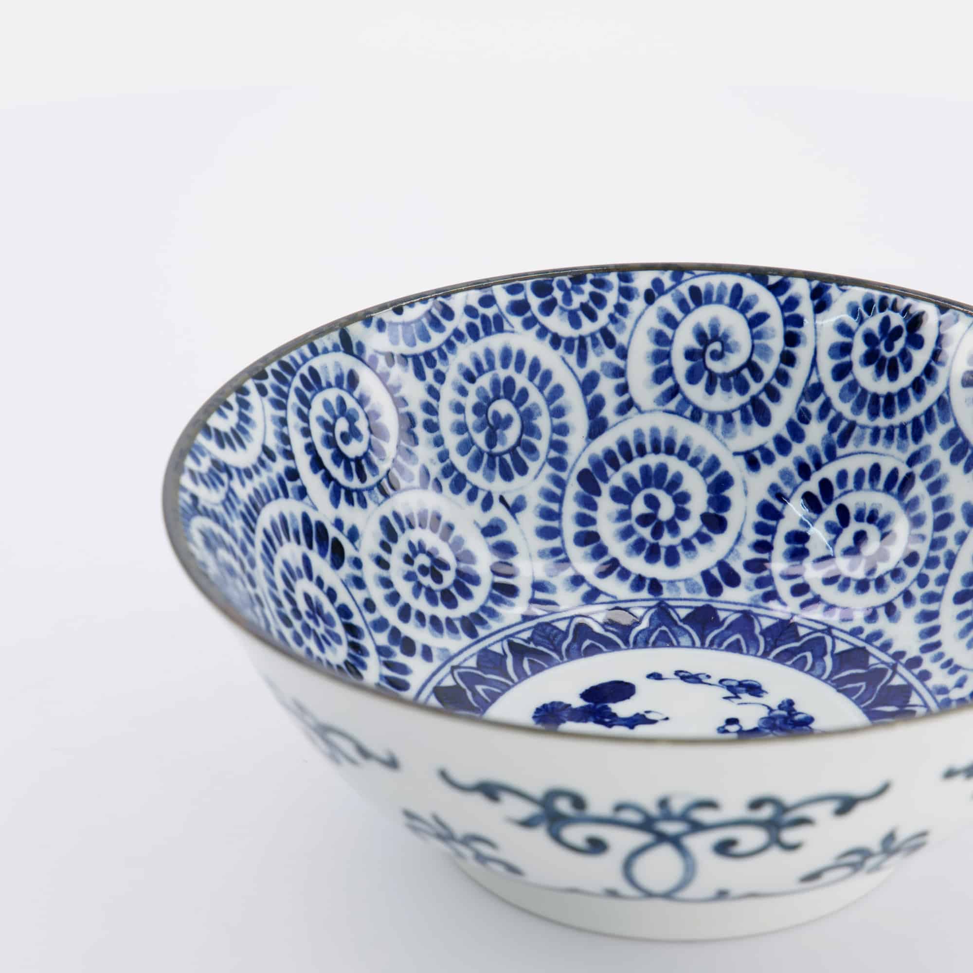 Tokyo Design Studio – Ramen-Schalenset – Blau – Nudelschalen – Inklusive Geschenkbox – 19x7,5cm – 1100ml – Bild 5