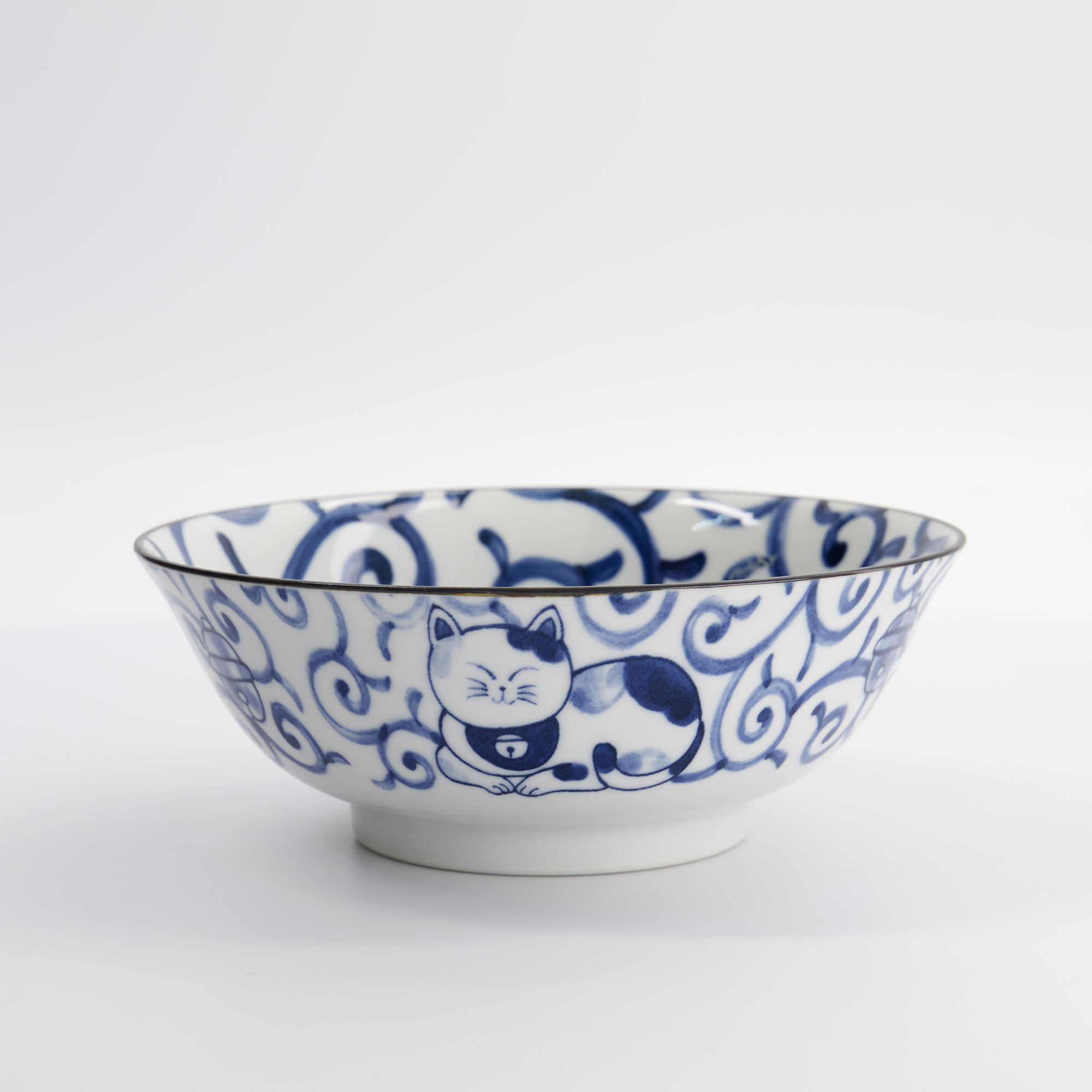 Tokyo Design Studio - Kawaii - Ramen-Schüssel - Katze Neko - 19,7x7,5cm - 1000ml - Variante 2 – Bild 2