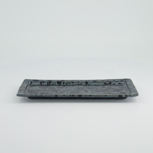 Tokyo Design Studio - Craft Ginsai Rechthoekig Bord - 29.8x12.4cm - Zwart