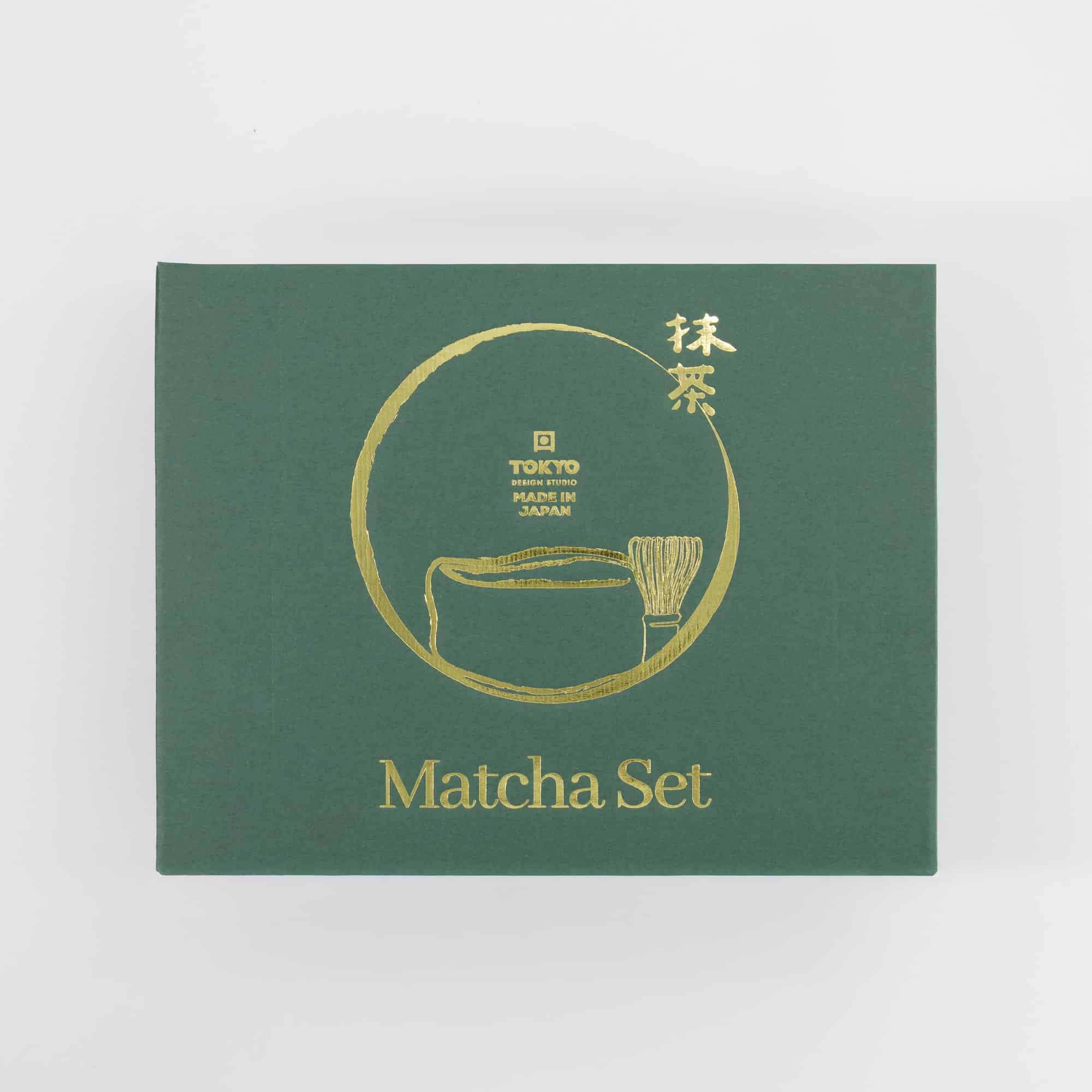 Tokyo Design Studio - Matcha Geschenkset - Weiß Oribe - 13x7.2cm - 3-teilig – Bild 2