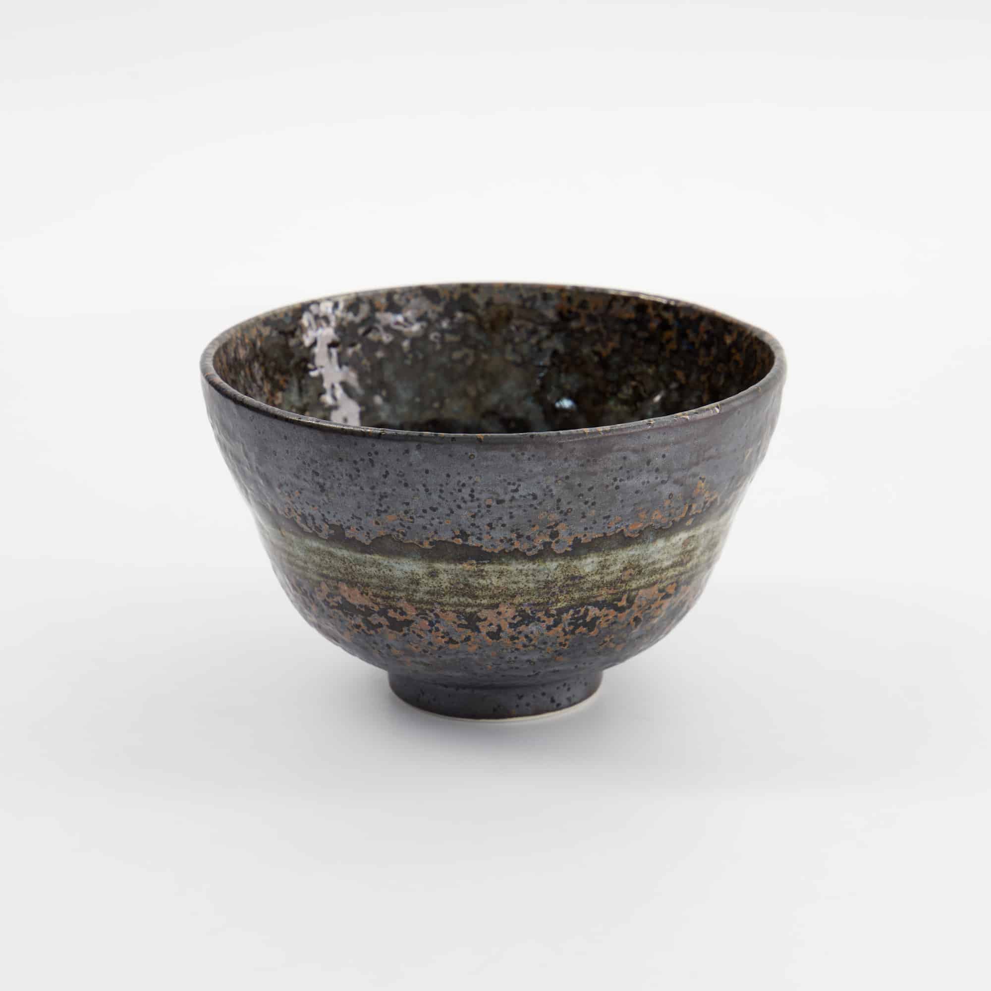 Tokyo Design Studio – Matcha Kom – Shabon Hakubun – 13x8cm – Zwart