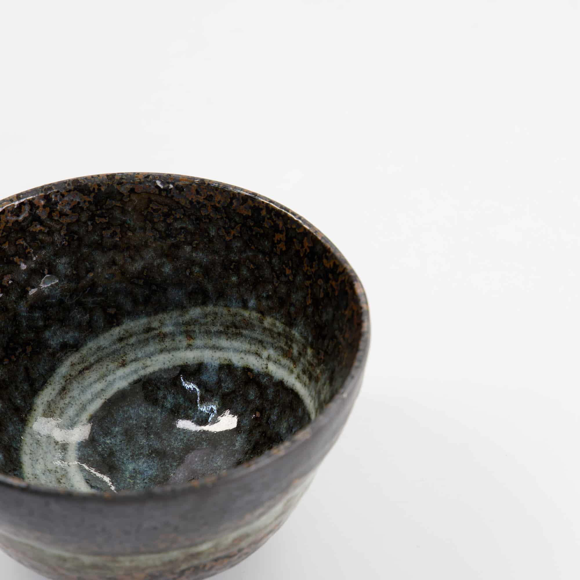 Tokyo Design Studio – Matcha Schale – Shabon Hakubun – 13x8cm – Schwarz – Bild 2