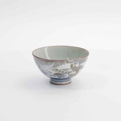 Tokyo Design Studio - Kawaii Rijstkom - Glans Karper - 11.5x6cm - 300ml - Blauw