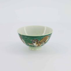 Tokyo Design Studio - Kawaii Rijstkom Tijger - 11.5x6cm - 300ml - Groen