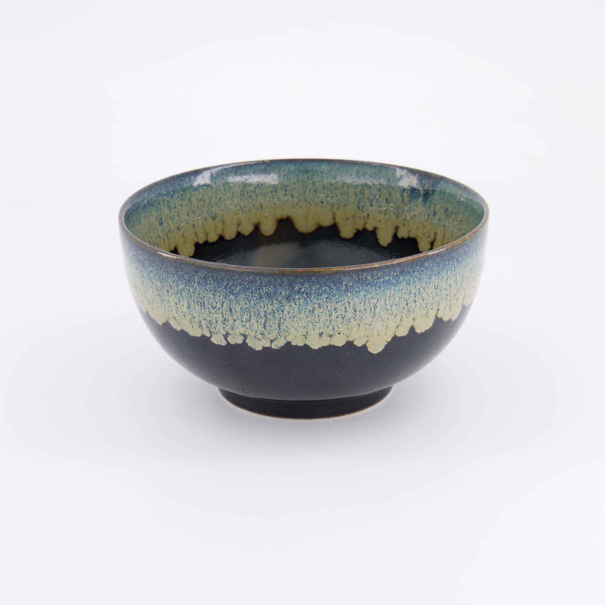 Tokyo Design Studio - Yamahida - Blue - Okonomi - Schale - Tenmoku - Shironagashi – 16 x 8.4 cm – 1000 ml