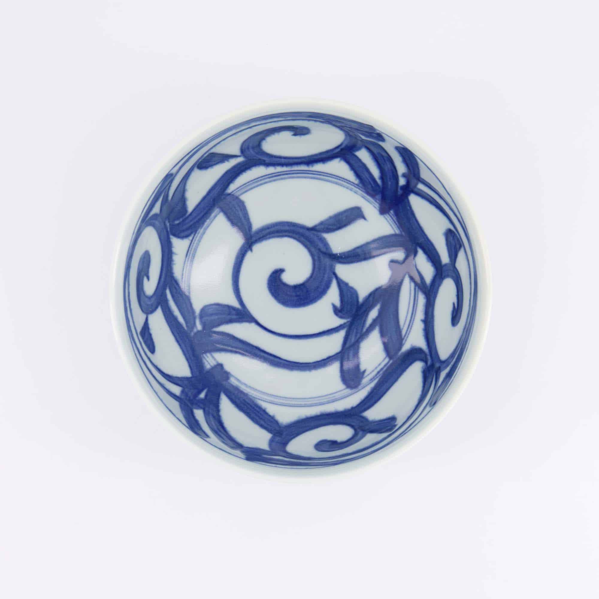 Tokyo Design Studio - Yamahida - Blue - Okonomi - Schale - Karakusa – 16 x 8.4 cm – 1000 ml – Bild 4