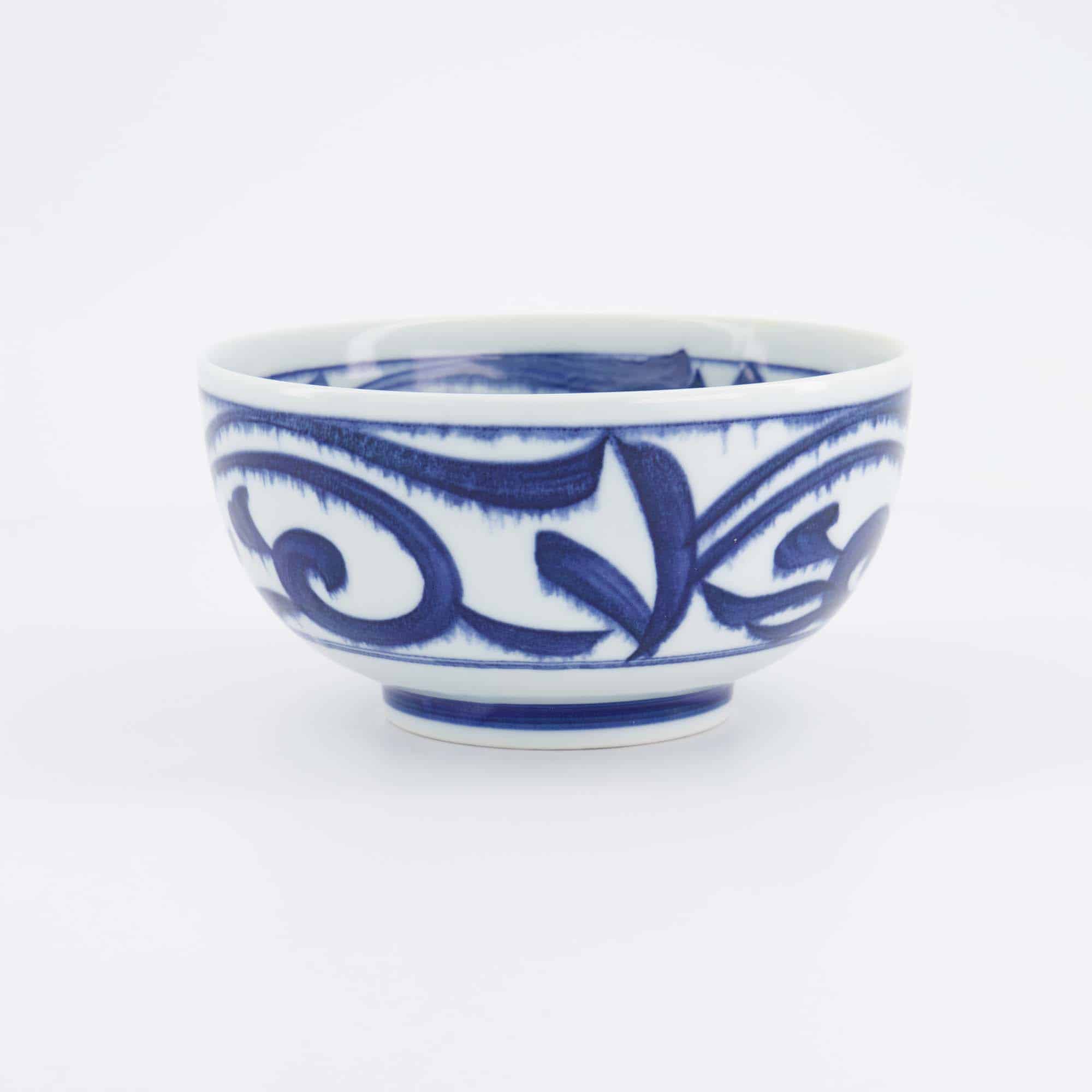 Tokyo Design Studio - Yamahida - Blue - Okonomi - Schale - Karakusa – 16 x 8.4 cm – 1000 ml – Bild 3