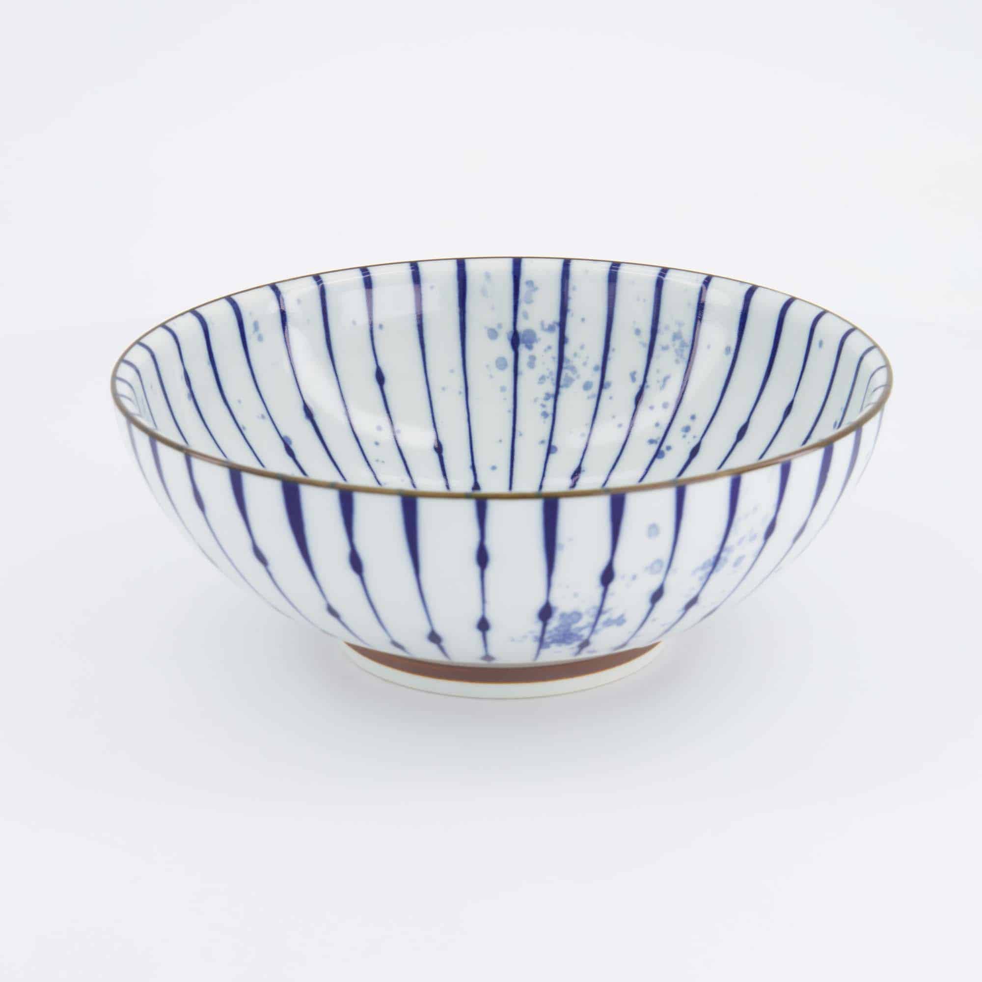 Tokyo Design Studio - Yamahida - Blue - Ramen - Schale - Fukizome - Tokusa – 21.3 x 8.2 cm – 1450 ml